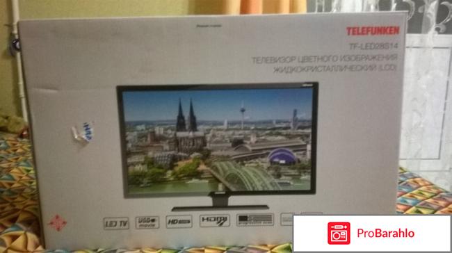 Telefunken TF-LED39S35T2, Black телевизор 