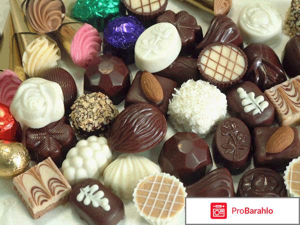 Сколько калорий в конфетах 