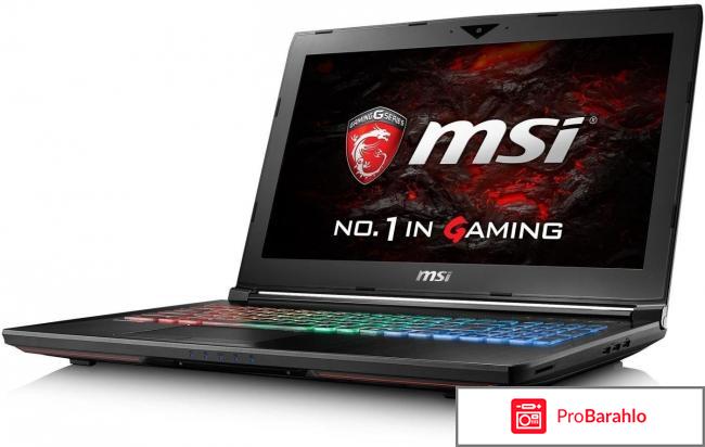 MSI GT62VR 7RE-427RU Dominator Pro, Black обман