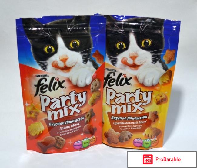 Лакомство для кошек Felix Party Mix 