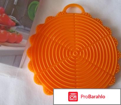 Силиконовая губка для мытья посуды, фруктов и овощей обман