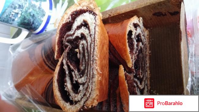 Рулет с шоколадной начинкой