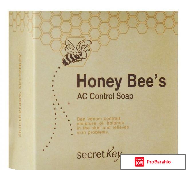 Мыло Мыло Honey Bee's AC Control Soap Secret Key 
