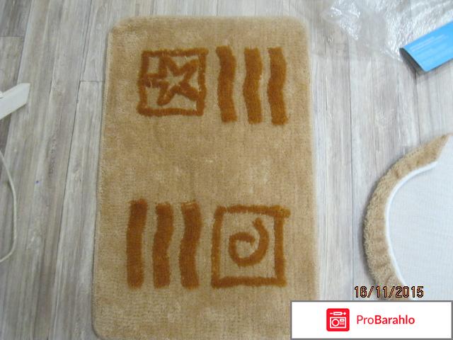 Набор ковриков для ванной комнаты и туалета реальные отзывы