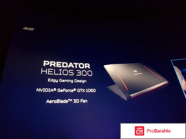 Acer Predator Helios 300 PH317-51-56LG, Black отрицательные отзывы