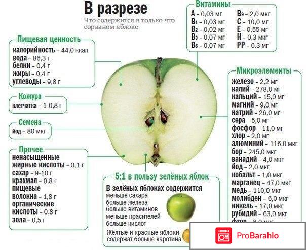 Чем полезны яблоки отрицательные отзывы