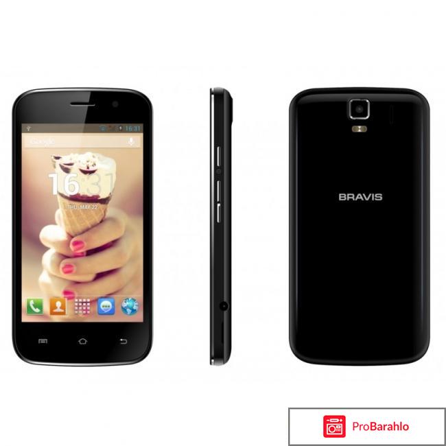 Мобильный телефон Bravis Jazz Black 