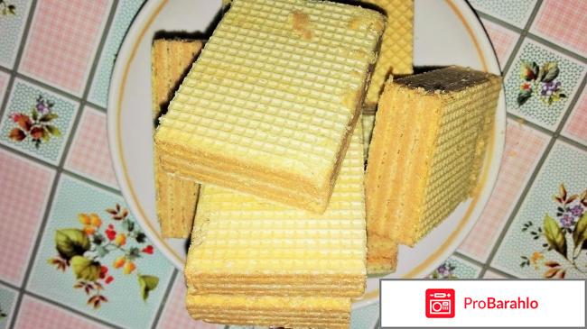 Вафли Рот Фронт Коровка Топленое молоко обман