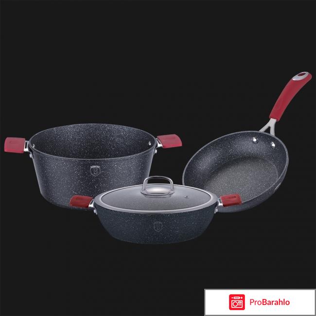 Набор посуды Berlinger Haus BH-1179 Stone Touch отрицательные отзывы