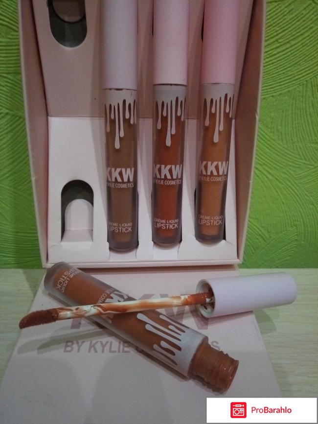Набор помад KKW CREME LIQUID LIPSTICK обман