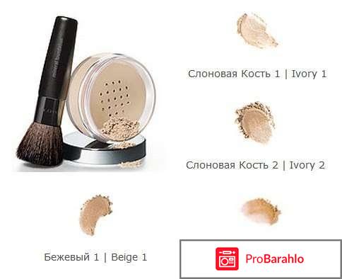 Рассыпчатая минеральная пудра отрицательные отзывы