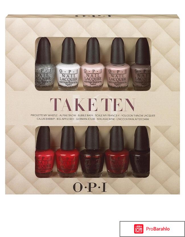 Опи лак для ногтей 