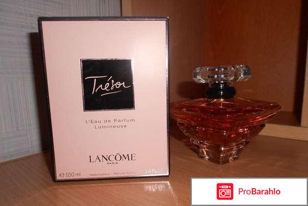 Lancome tresor отрицательные отзывы