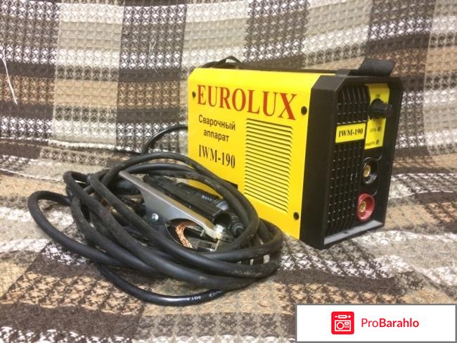 Сварочный аппарат EUROLUX IWM190 отрицательные отзывы