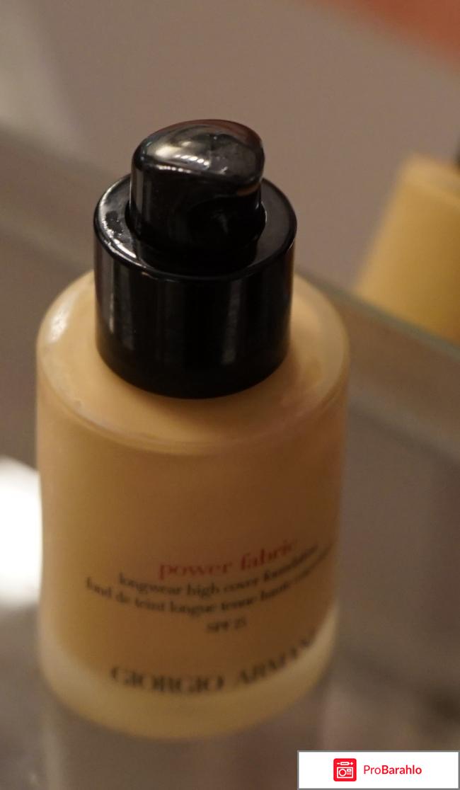 Power Fabric тональная основа от Giorgio Armani обман