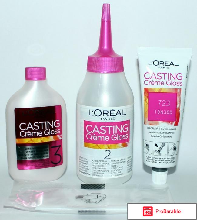 Краска для волос LOREAL casting creme gloss реальные отзывы