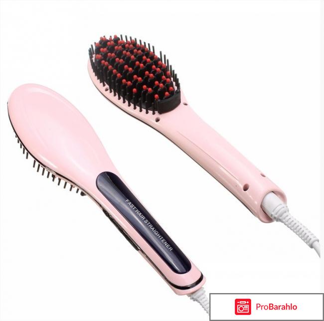 Расческа выпрямитель Fast Hair Straightener HQT-906 