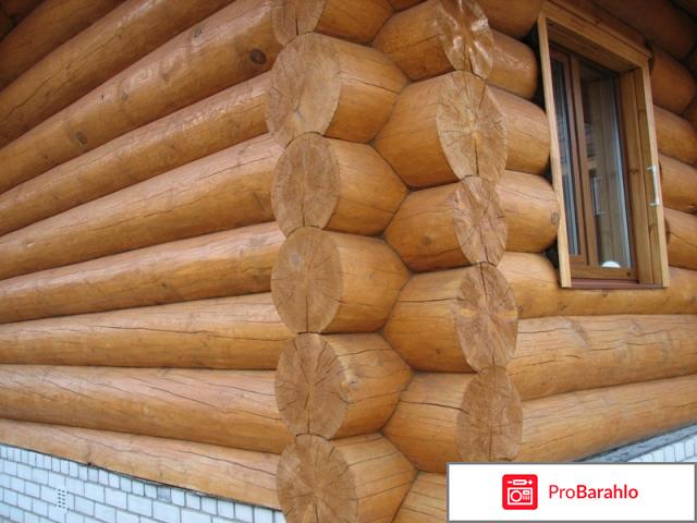 Дом из калиброванного бревна обман