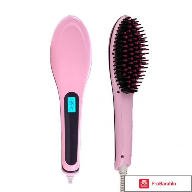 Расческа выпрямитель Fast Hair Straightener: отзывы обман