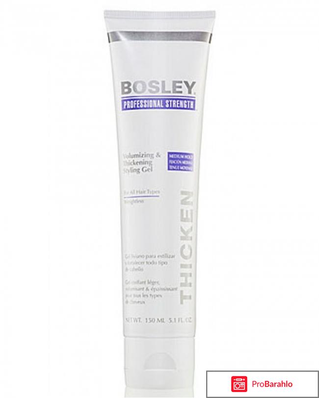 Гель Volumizing & Thickening Styling Gel Bosley 
