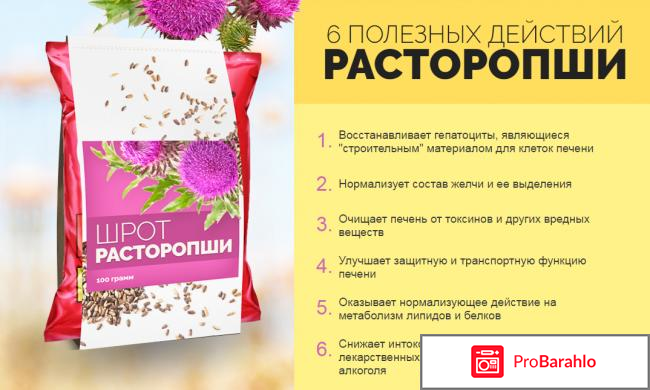 Расторопша и овес в капсулах 