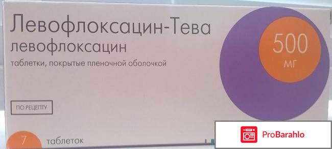 Отзывы левофлоксацин тева отрицательные отзывы