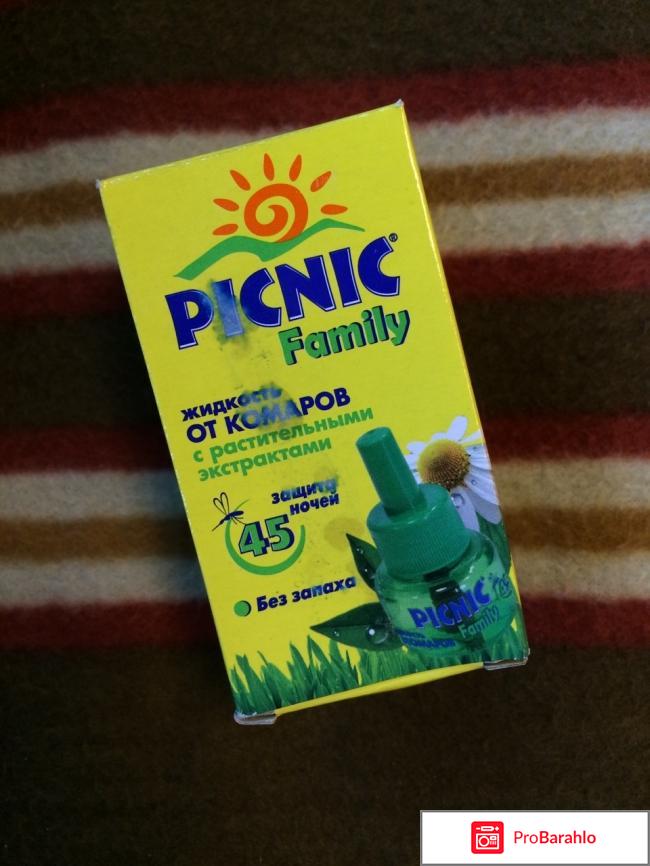Жидкость от комаров PICNIC Family 