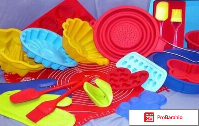 Силиконовая форма для кекса 