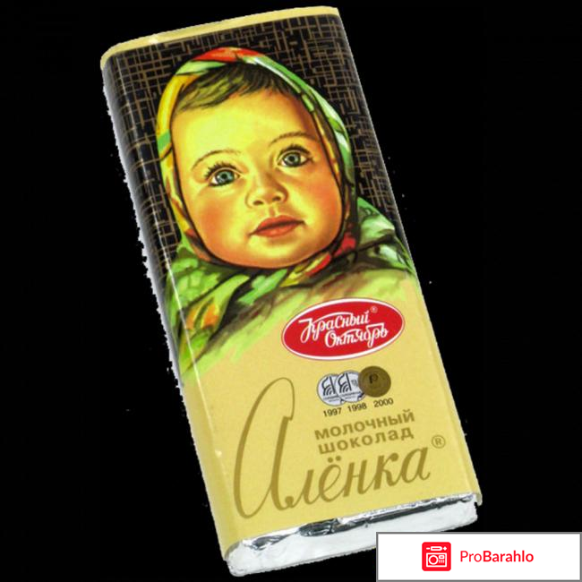 Шоколад Алёнка отрицательные отзывы