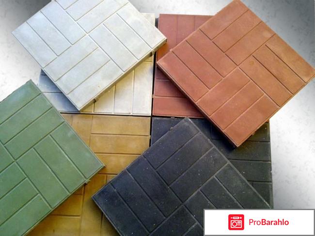 Полимерпесчаная плитка отзывы негативные 