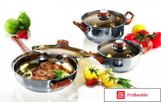 Набор кастрюль Winner WR-1108 реальные отзывы