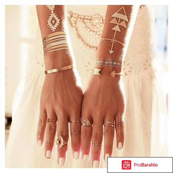 Переводные тату Набор Fly Miami Tattoos