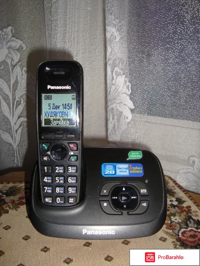 Радиотелефон Panasonic KX-TG6521RU отрицательные отзывы