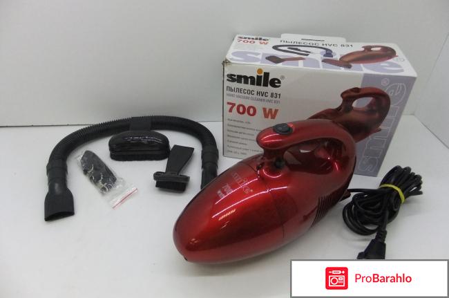 Smile HVC 831, Metallic Red ручной пылесос 