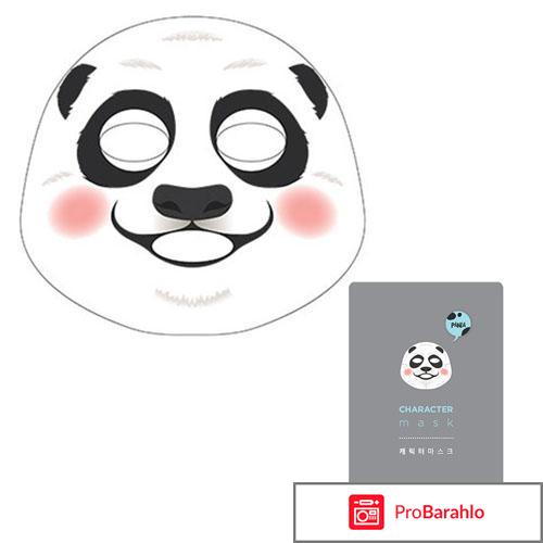 Тканевая маска Character Mask - Panda The Face Shop 