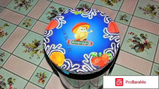Варенье Экопродукт Чёрная смородина 