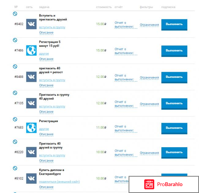 Заработок в социальных сетях с помощью sarafanka.info 