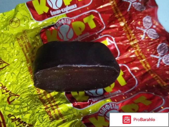 Конфеты ДП Тор Донко Корт банан-клубника обман