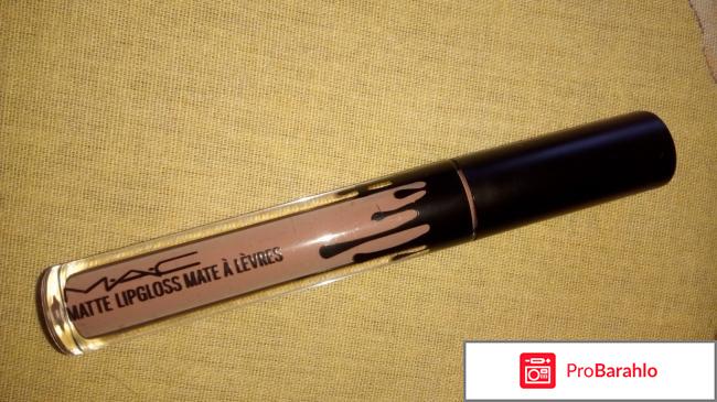Помада MAC matte lipgloss mate a levres