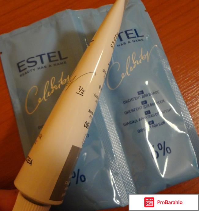Краска-уход для волос Estel Celebrity с эффектом ламинирования тон 8/0 Светло-русый отрицательные отзывы