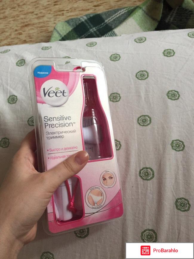 Электрический триммер Veet Sensitive Precision для чувствительных участков тела 