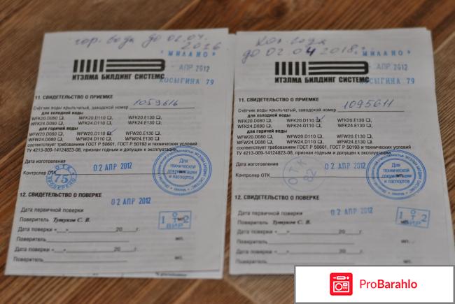 Счётчики воды itelma обман