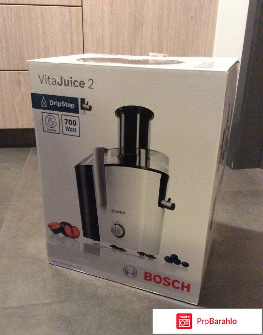 Bosch VitaJuice MES25A0 cоковыжималка отрицательные отзывы