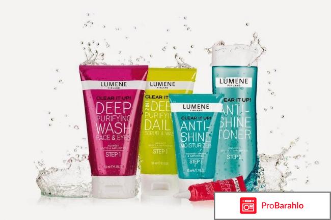 Гель Deep Purifying Wash Face & Eyes. Clear It Up! Lumene 