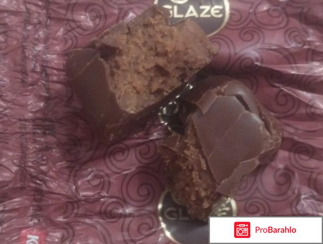 Конфеты Яшкино Глэйс с шоколадным вкусом обман