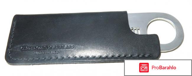Расчески Чехол Ashland Leather № 2. Черная кожа Chicago Comb Co. обман