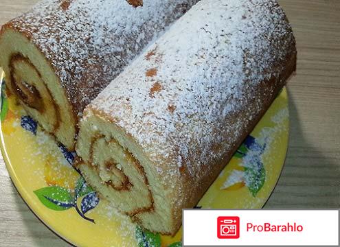 Рецепт бисквитного рулета отрицательные отзывы