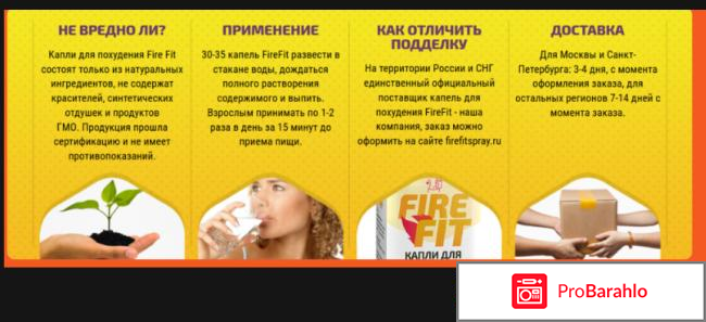 Фаер фит капли для похудения отзывы реальные обман