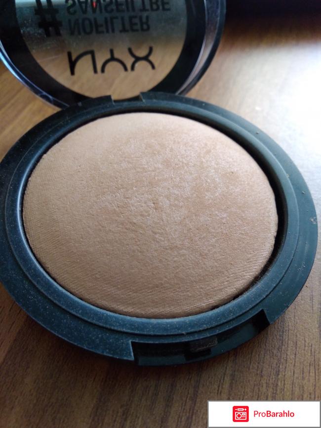 Пудра компактная NYX #NOFILTER FINISHING POWDER 