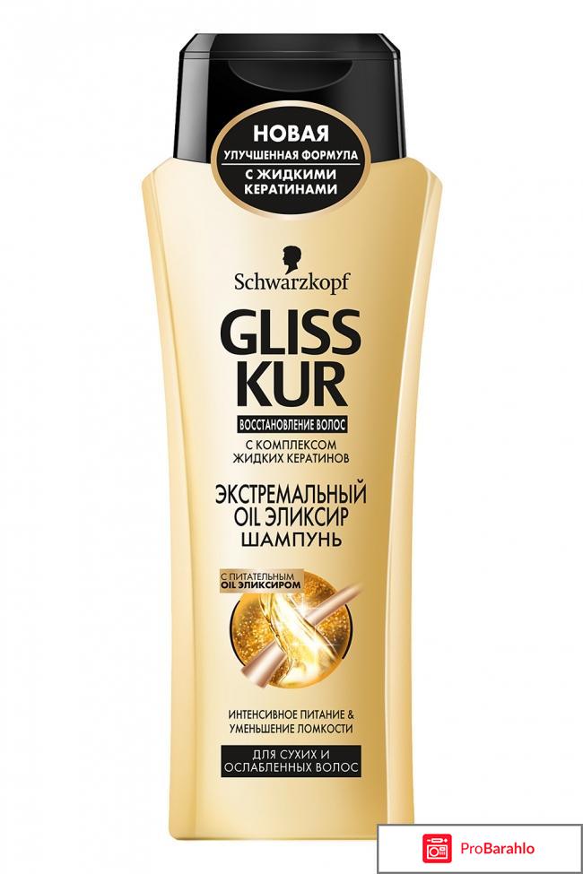 Кондиционер для волос Gliss Kur с жидким кератином 